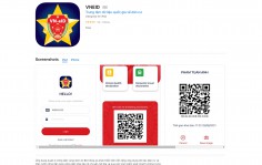 Bộ Công an cấp mã QR qua app khai báo di chuyển VNEID